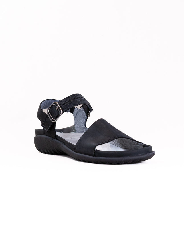 Naot Nagoya (Women's) - Ebony Nubuck/Black Leather