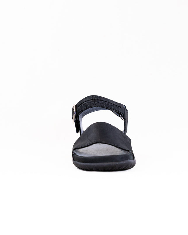 Naot Nagoya (Women's) - Ebony Nubuck/Black Leather