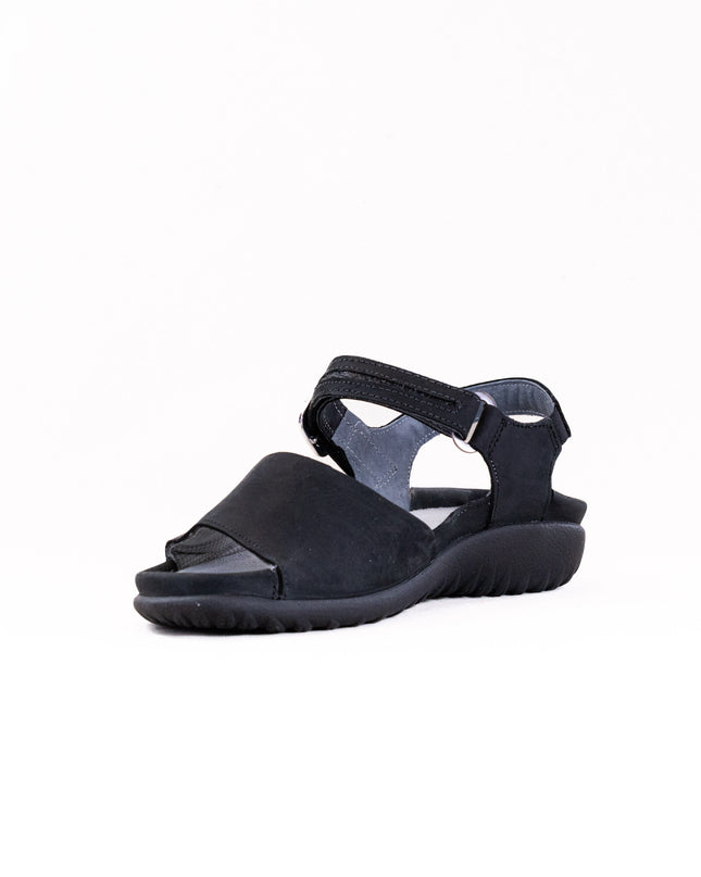 Naot Nagoya (Women's) - Ebony Nubuck/Black Leather