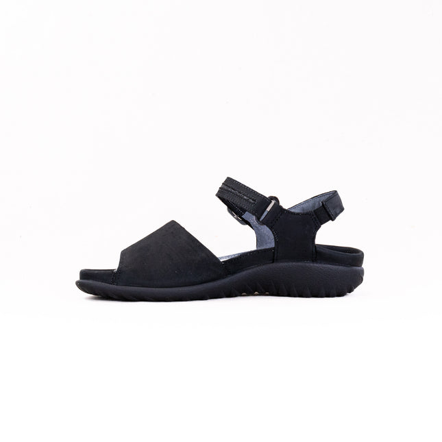 Naot Nagoya (Women's) - Ebony Nubuck/Black Leather