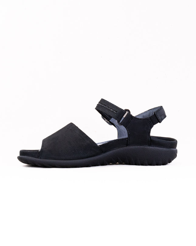 Naot Nagoya (Women's) - Ebony Nubuck/Black Leather