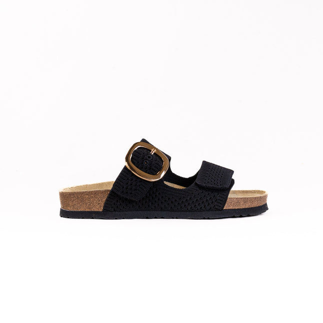 Naot Miami (Women's) - Black Knit Fabric
