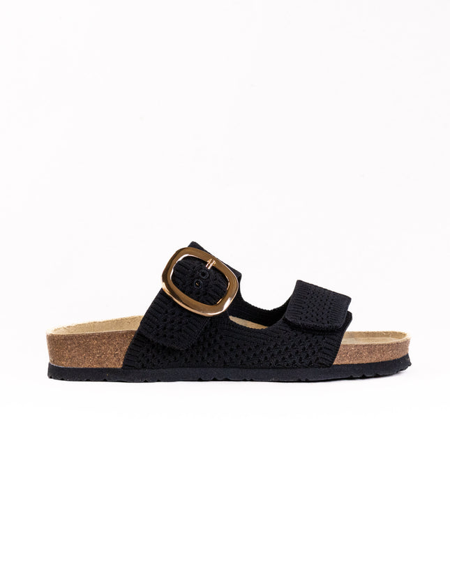 Naot Miami (Women's) - Black Knit Fabric
