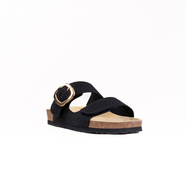 Naot Miami (Women's) - Black Knit Fabric