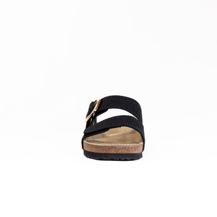 Naot Miami (Women's) - Black Knit Fabric