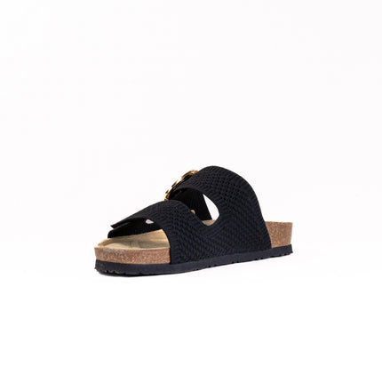 Naot Miami (Women's) - Black Knit Fabric