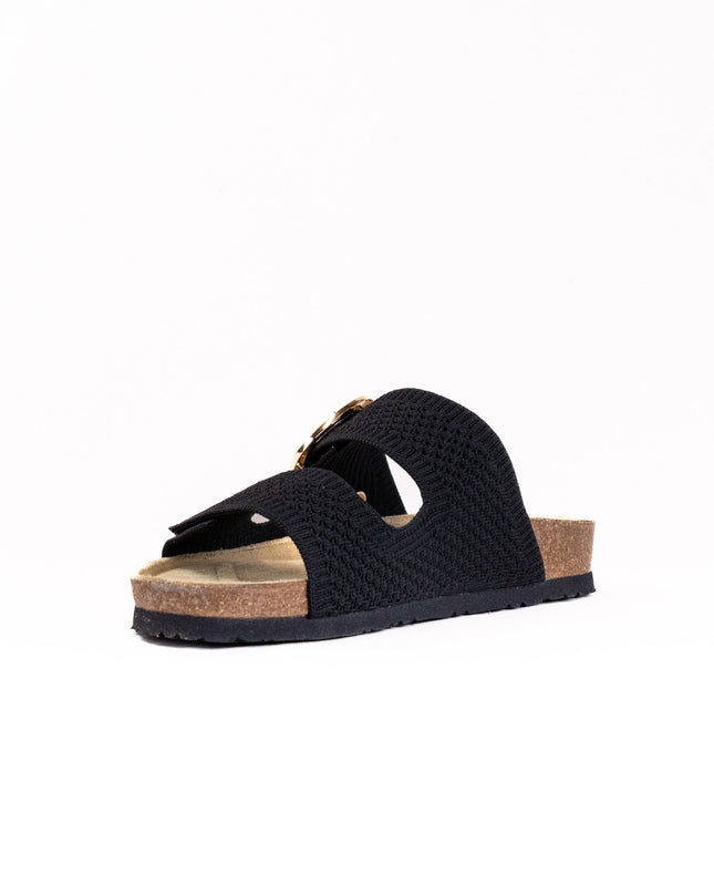 Naot Miami (Women's) - Black Knit Fabric