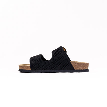 Naot Miami (Women's) - Black Knit Fabric