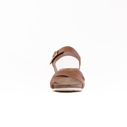 Naot Throne (Women's) - Latte Brown Leather