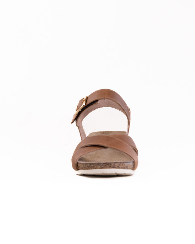 Naot Throne (Women's) - Latte Brown Leather