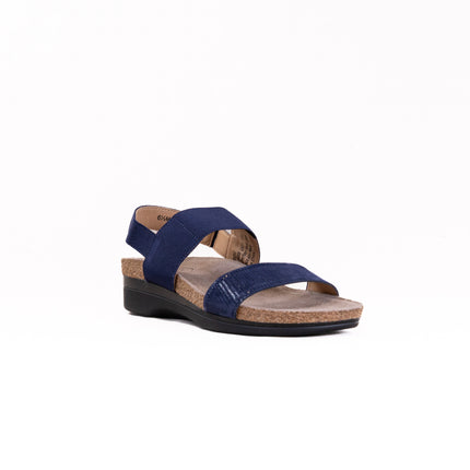 Drew Maeve Sandal (Women's) - Navy Combo