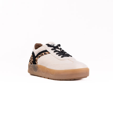 Ros Hommerson Stella (Women's) - Cream Leopard Knit