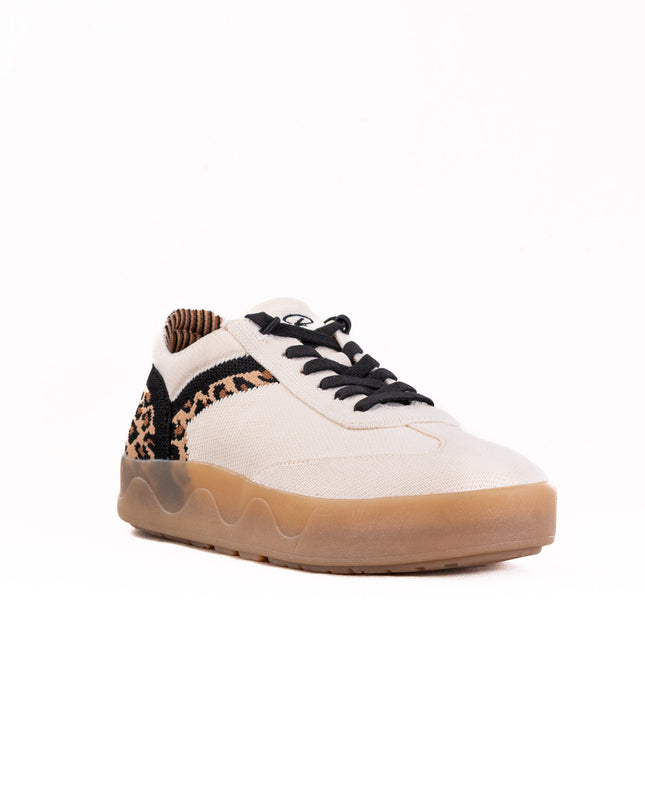 Ros Hommerson Stella (Women's) - Cream Leopard Knit