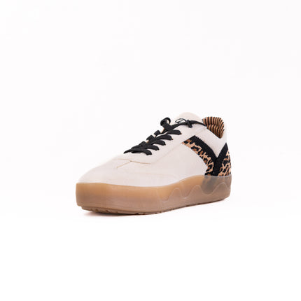Ros Hommerson Stella (Women's) - Cream Leopard Knit