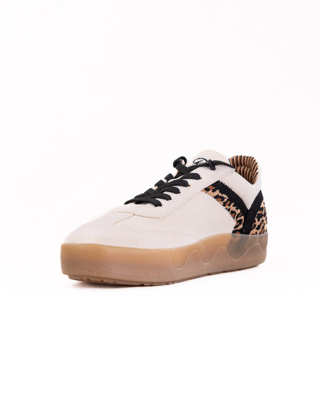 Ros Hommerson Stella (Women's) - Cream Leopard Knit