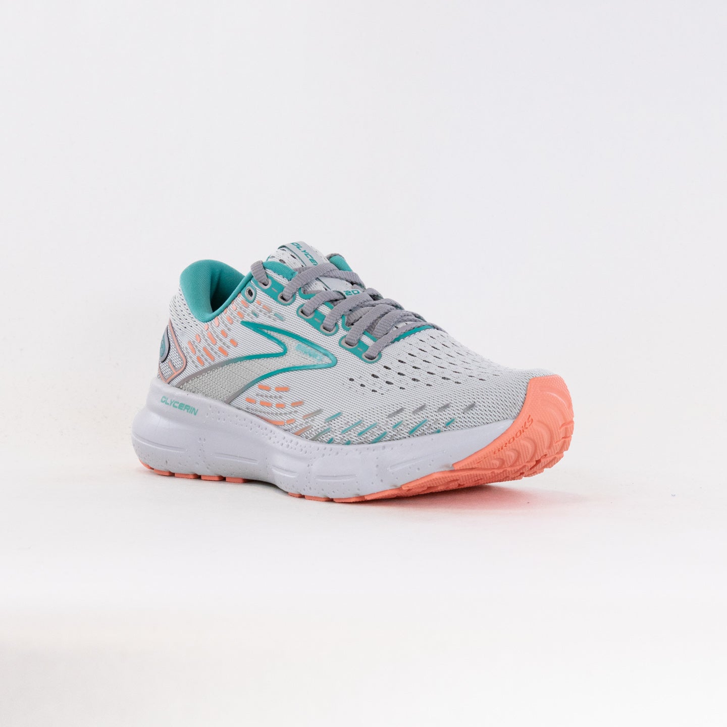 Brooks Glycerin 20 (Women's) - Oyster/Latigo Bay/Coral