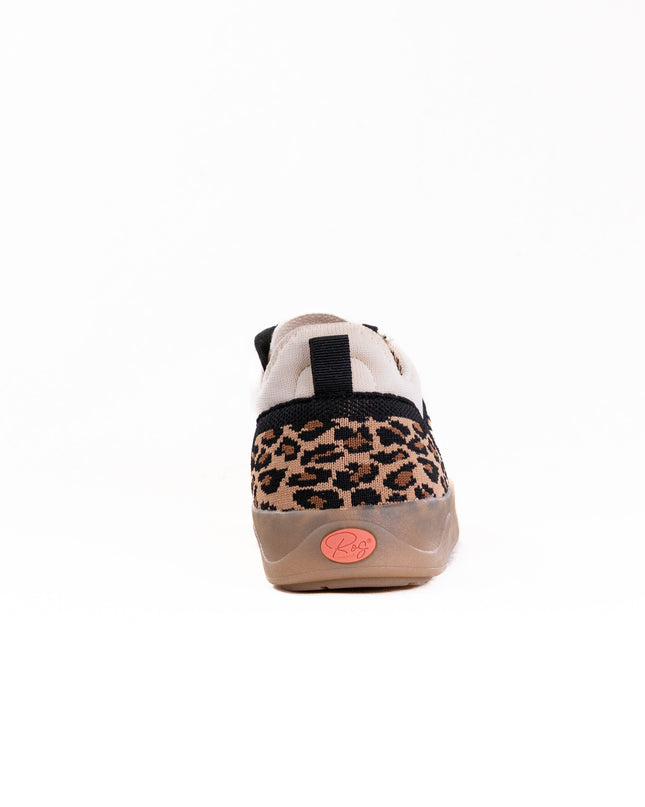 Ros Hommerson Stella (Women's) - Cream Leopard Knit