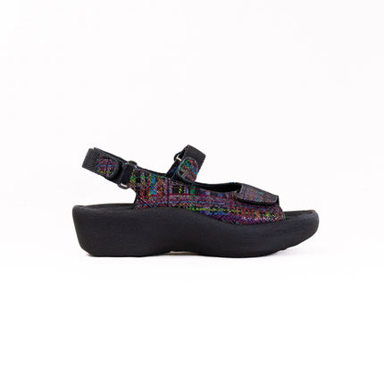 Wolky Jewel (Women's) - Giza Print Black Multi