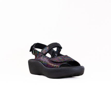 Wolky Jewel (Women's) - Giza Print Black Multi