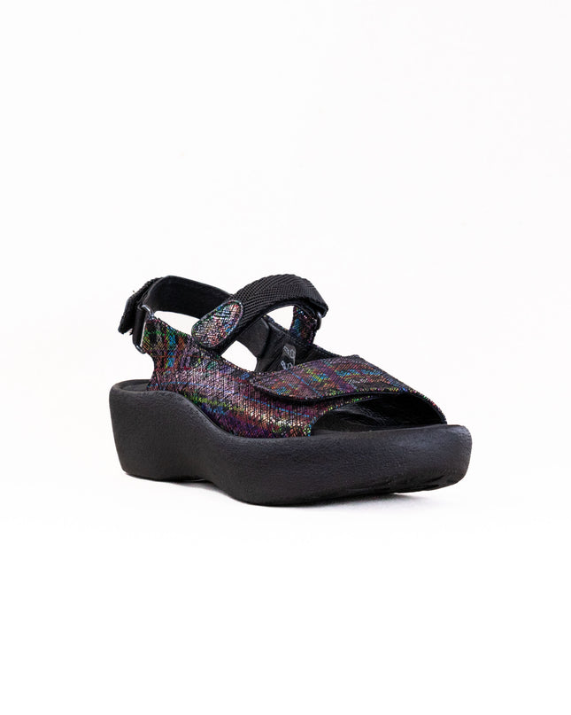 Wolky Jewel (Women's) - Giza Print Black Multi