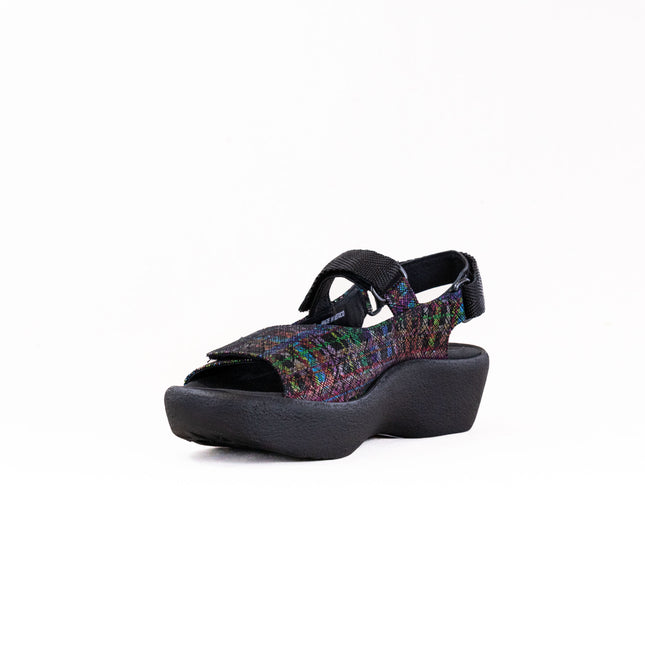 Wolky Jewel (Women's) - Giza Print Black Multi