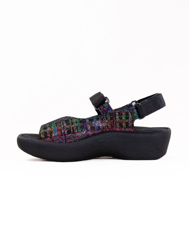 Wolky Jewel (Women's) - Giza Print Black Multi