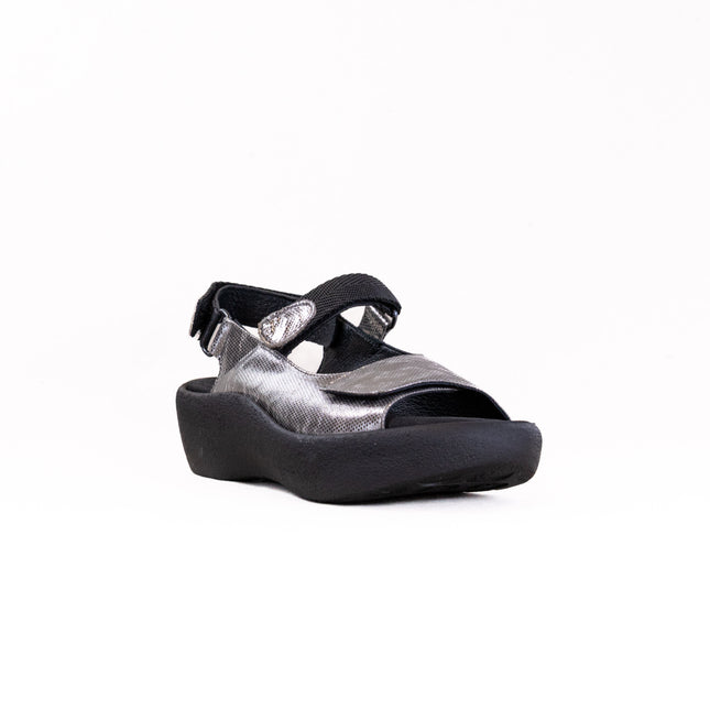 Wolky Jewel (Women's) - Shimmer Leather Metal