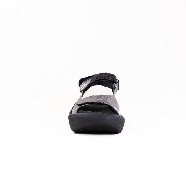 Wolky Jewel (Women's) - Shimmer Leather Metal