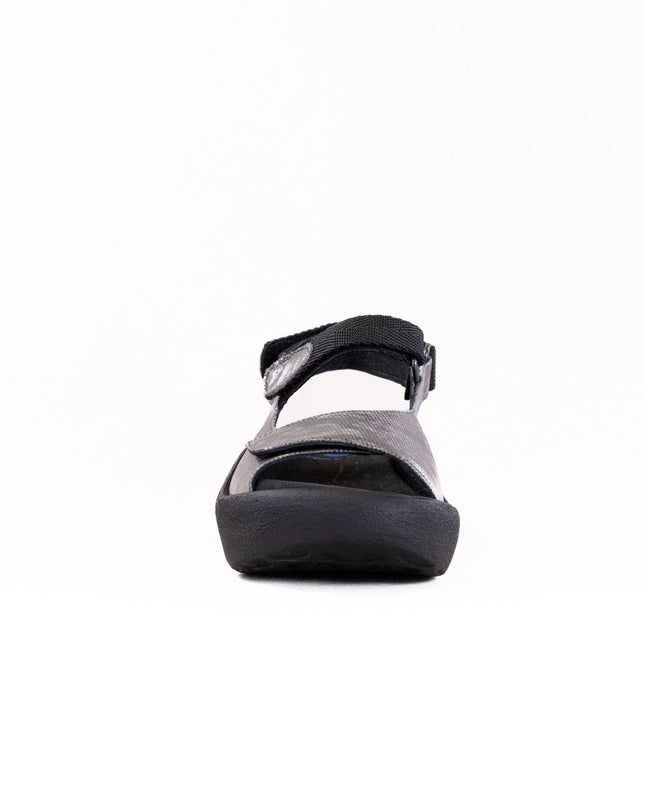 Wolky Jewel (Women's) - Shimmer Leather Metal