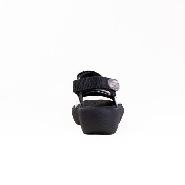 Wolky Jewel (Women's) - Shimmer Leather Metal