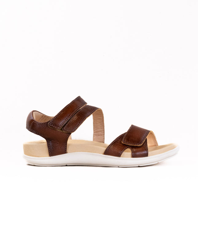 Samuel Hubbard Capri Sandal (Women's) - Cognac Leather