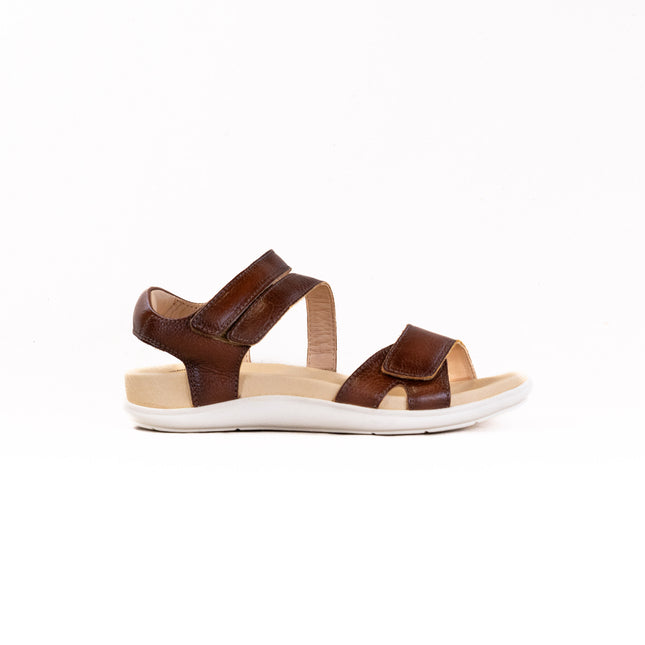 Samuel Hubbard Capri Sandal (Women's) - Cognac Leather