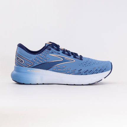 Brooks Glycerin 20 (Women's) - Blissful Blue/Peach/White