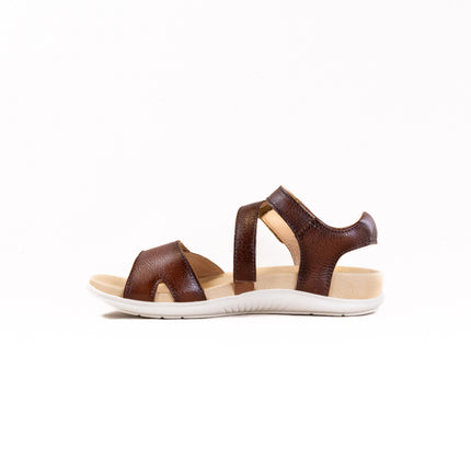 Samuel Hubbard Capri Sandal (Women's) - Cognac Leather