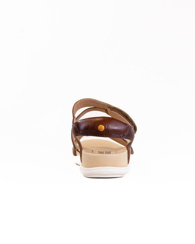 Samuel Hubbard Capri Sandal (Women's) - Cognac Leather