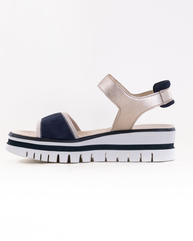 Gabor 64.629 Sandal (Women's) - Blue/Puder