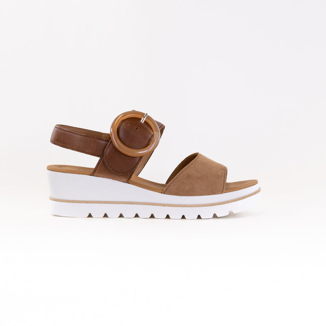 Gabor 64.645 Sandal (Women's) - Walnut/Camel