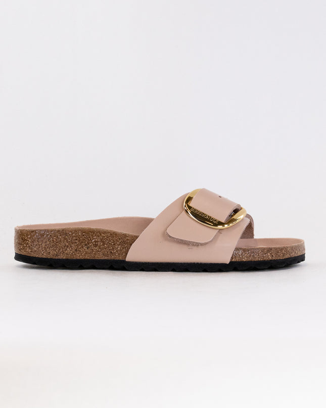 Birkenstock Madrid Big Buckle (Women's) - High Shine New Beige