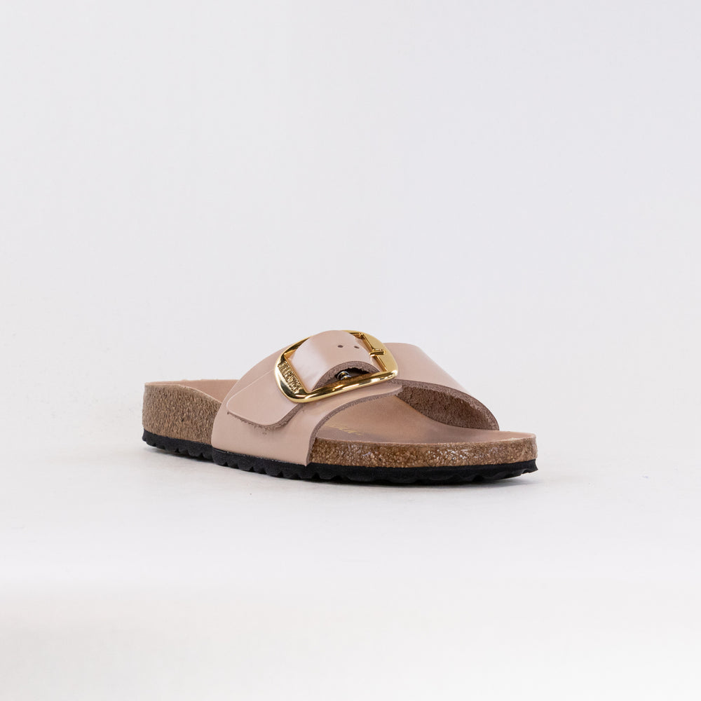 Birkenstock Madrid Big Buckle (Women's) - High Shine New Beige