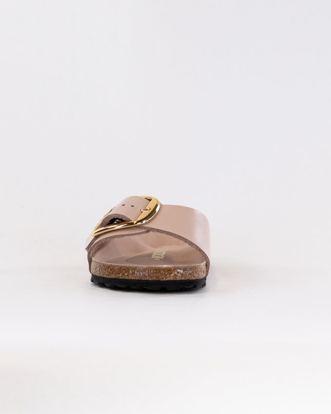 Birkenstock Madrid Big Buckle (Women's) - High Shine New Beige