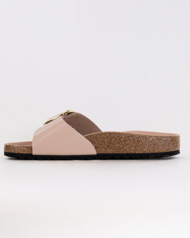 Birkenstock Madrid Big Buckle (Women's) - High Shine New Beige