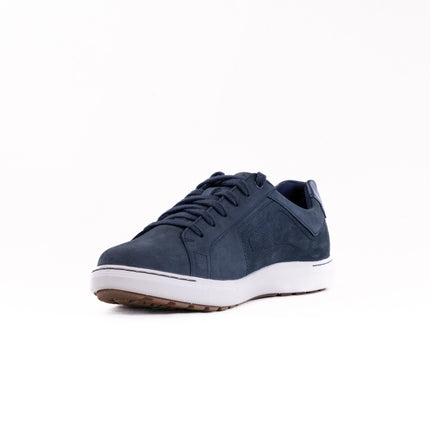 Clarks Mapstone Lace (Men's) - Navy Nubuck