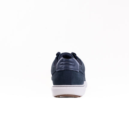Clarks Mapstone Lace (Men's) - Navy Nubuck