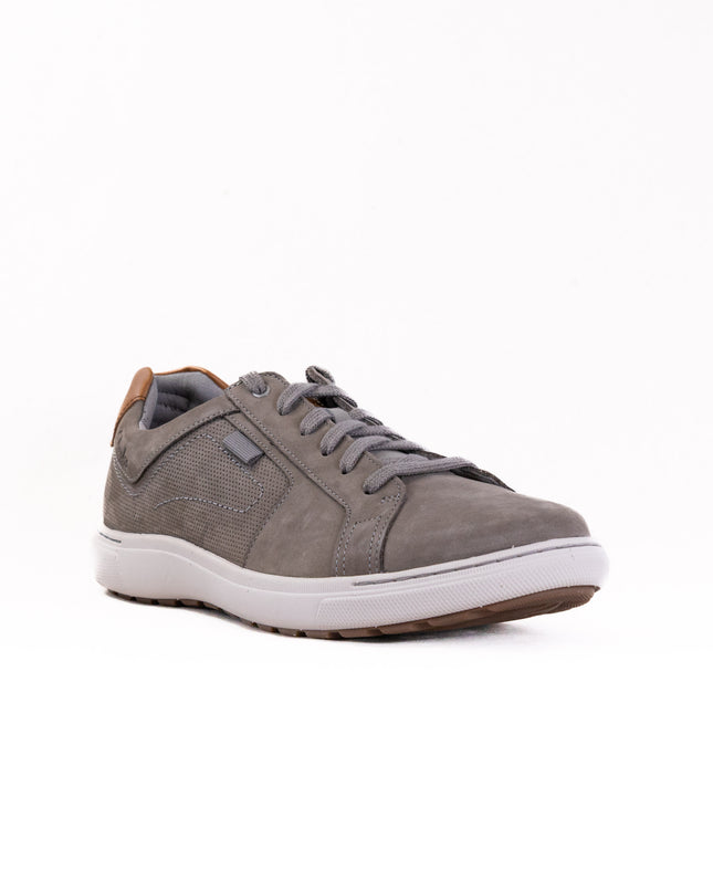 Clarks Mapstone Lace (Men's) - Grey Nubuck