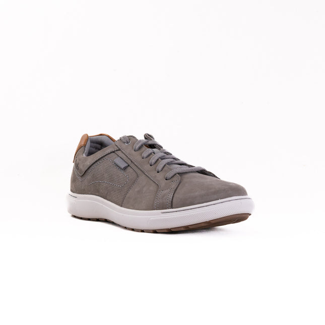 Clarks Mapstone Lace (Men's) - Grey Nubuck