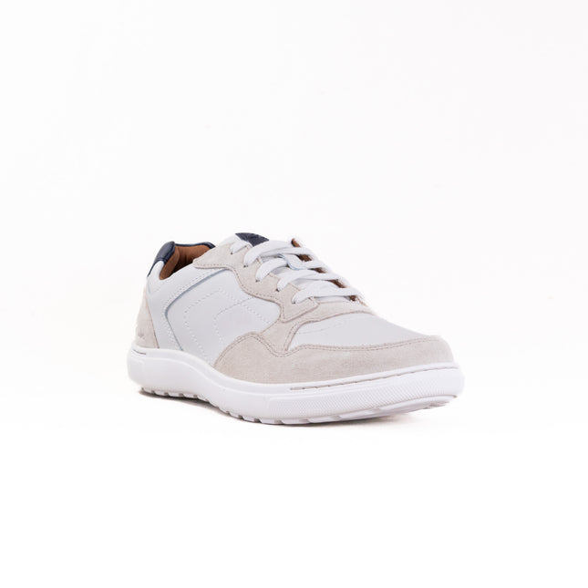 Clarks Mapstone Sport (Men's) -White Combi