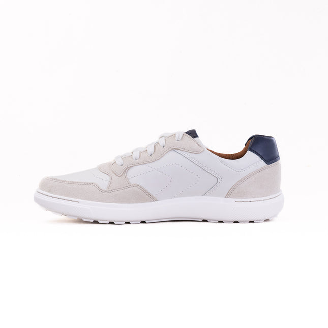 Clarks Mapstone Sport (Men's) -White Combi