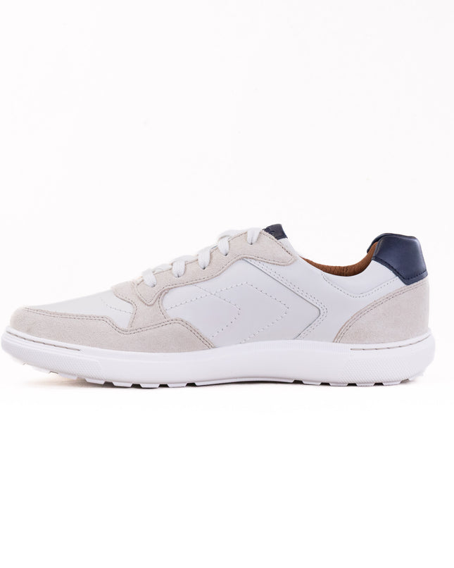 Clarks Mapstone Sport (Men's) -White Combi
