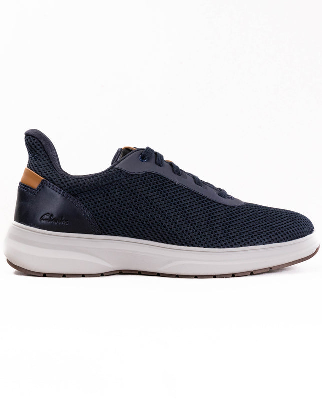 Clarks Mullan Go (Men's) - Navy Knit