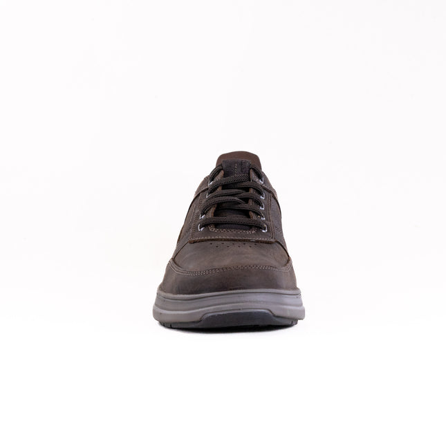 Clarks Mullan Easy (Men's) - Dark Brown Leather